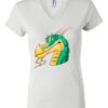 Women's Short Sleeve V-Neck T-Shirt Thumbnail