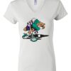 Women's Short Sleeve V-Neck T-Shirt Thumbnail