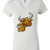 Women's Short Sleeve V-Neck T-Shirt Thumbnail