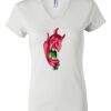 Women's Short Sleeve V-Neck T-Shirt Thumbnail