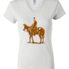 Women's Short Sleeve V-Neck T-Shirt Thumbnail