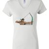 Women's Short Sleeve V-Neck T-Shirt Thumbnail