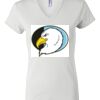 Women's Short Sleeve V-Neck T-Shirt Thumbnail