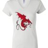 Women's Short Sleeve V-Neck T-Shirt Thumbnail