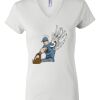 Women's Short Sleeve V-Neck T-Shirt Thumbnail