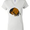 Women's Short Sleeve V-Neck T-Shirt Thumbnail