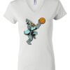 Women's Short Sleeve V-Neck T-Shirt Thumbnail