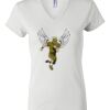 Women's Short Sleeve V-Neck T-Shirt Thumbnail