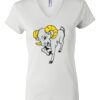 Women's Short Sleeve V-Neck T-Shirt Thumbnail