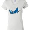 Women's Short Sleeve V-Neck T-Shirt Thumbnail