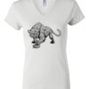 Women's Short Sleeve V-Neck T-Shirt Thumbnail