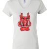 Women's Short Sleeve V-Neck T-Shirt Thumbnail