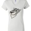 Women's Short Sleeve V-Neck T-Shirt Thumbnail