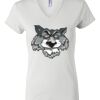 Women's Short Sleeve V-Neck T-Shirt Thumbnail