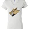 Women's Short Sleeve V-Neck T-Shirt Thumbnail