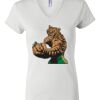 Women's Short Sleeve V-Neck T-Shirt Thumbnail