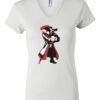 Women's Short Sleeve V-Neck T-Shirt Thumbnail