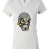 Women's Short Sleeve V-Neck T-Shirt Thumbnail