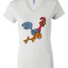 Women's Short Sleeve V-Neck T-Shirt Thumbnail