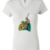 Women's Short Sleeve V-Neck T-Shirt Thumbnail