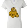 Women's Short Sleeve V-Neck T-Shirt Thumbnail