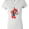 Women's Short Sleeve V-Neck T-Shirt Thumbnail