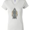 Women's Short Sleeve V-Neck T-Shirt Thumbnail