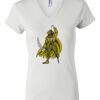 Women's Short Sleeve V-Neck T-Shirt Thumbnail