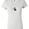 Women's Short Sleeve V-Neck T-Shirt Thumbnail