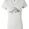 Women's Short Sleeve V-Neck T-Shirt Thumbnail