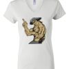 Women's Short Sleeve V-Neck T-Shirt Thumbnail