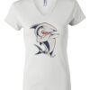 Women's Short Sleeve V-Neck T-Shirt Thumbnail