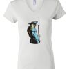 Women's Short Sleeve V-Neck T-Shirt Thumbnail