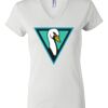 Women's Short Sleeve V-Neck T-Shirt Thumbnail