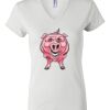 Women's Short Sleeve V-Neck T-Shirt Thumbnail