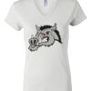 Women's Short Sleeve V-Neck T-Shirt Thumbnail