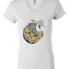 Women's Short Sleeve V-Neck T-Shirt Thumbnail