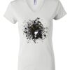 Women's Short Sleeve V-Neck T-Shirt Thumbnail