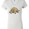 Women's Short Sleeve V-Neck T-Shirt Thumbnail