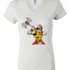 Women's Short Sleeve V-Neck T-Shirt Thumbnail