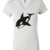 Women's Short Sleeve V-Neck T-Shirt Thumbnail