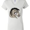 Women's Short Sleeve V-Neck T-Shirt Thumbnail