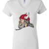 Women's Short Sleeve V-Neck T-Shirt Thumbnail