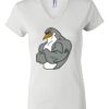 Women's Short Sleeve V-Neck T-Shirt Thumbnail