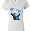 Women's Short Sleeve V-Neck T-Shirt Thumbnail