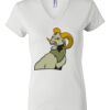 Women's Short Sleeve V-Neck T-Shirt Thumbnail