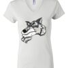 Women's Short Sleeve V-Neck T-Shirt Thumbnail