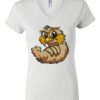 Women's Short Sleeve V-Neck T-Shirt Thumbnail