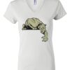 Women's Short Sleeve V-Neck T-Shirt Thumbnail