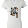 Women's Short Sleeve V-Neck T-Shirt Thumbnail